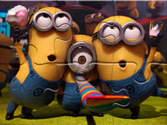 Гульня Jigsaw Puzzle: Minions Party