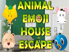 Гульня  Animal Emoji House Escape