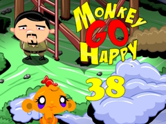 Гульня Monkey Go Happy Stage 38