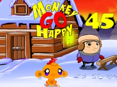 Гульня Monkey Go Happy Stage 45