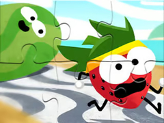 Гульня Jigsaw Puzzle: Fruit Race
