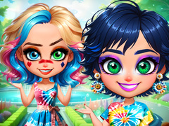 Гульня Tie-Dye Explosion of Color