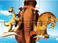 Гульня Jigsaw Puzzle: Ice Age Adventures