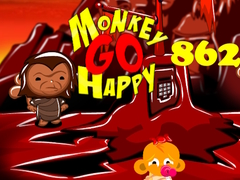 Гульня Monkey Go Happy Stage 862