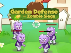 Гульня Garden Defense - Zombie Siege