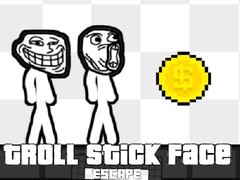 Гульня Troll Stick Face Escape