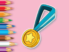 Гульня Coloring Book: Medal