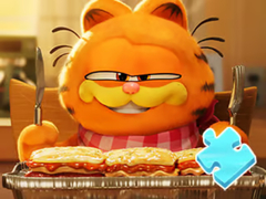 Гульня Jigsaw Puzzle: Garfield And Lasagna