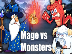 Гульня Mage vs Monsters
