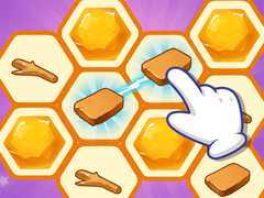Гульня Collect Honey Puzzle