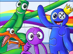 Гульня Jigsaw Puzzle: Rainbow Friends 2