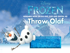 Гульня Frozen: Throw Olaf