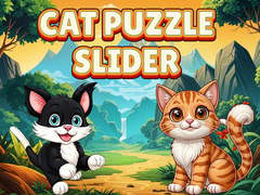 Гульня Cat Puzzle Slider