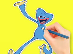 Гульня Coloring Book: Poppy Playtime