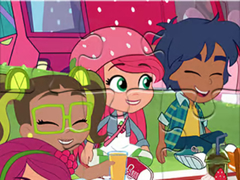 Гульня Jigsaw Puzzle: Strawberry Girl