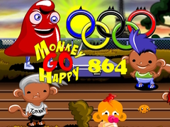 Гульня Monkey Go Happy Stage 864