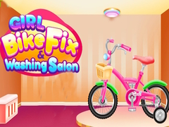 Гульня Girl Bike Fix & Washing Salon