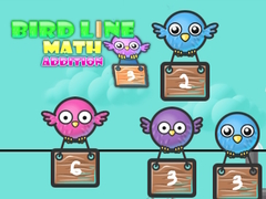 Гульня Bird Line Math Addition