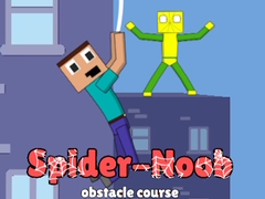 Гульня Spider-Noob Obstacle Course