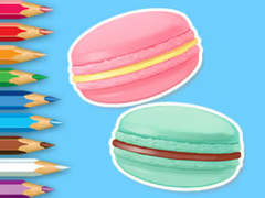 Гульня Coloring Book: Macaron
