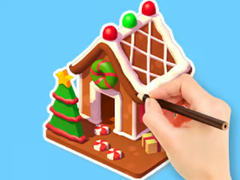 Гульня Coloring Book: Lollipop House 2