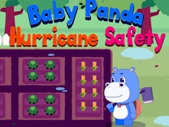 Гульня Baby Panda Hurricane Safety