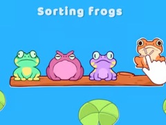 Гульня Sorting Frogs