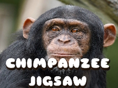 Гульня Chimpanzee Jigsaw