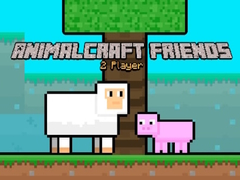Гульня AnimalCraft Friends 2 player