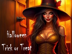 Гульня Halloween trick or treat