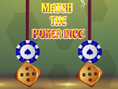 Гульня Match The Poker Dice