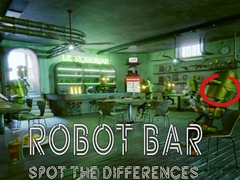 Гульня Robot Bar Spot the differences