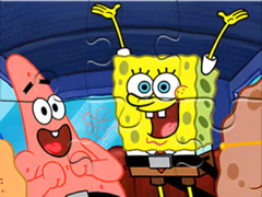 Гульня Jigsaw Puzzle: SpongeBob SquarePants Sweet Family