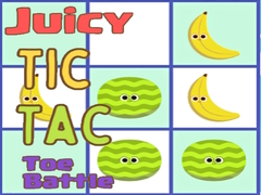 Гульня Juicy Tic Tac Toe Battle