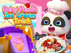 Гульня Baby Panda Ice Cream Truck 