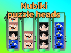 Гульня Nubiki puzzle heads