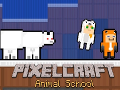Гульня PixelCraft Animal School