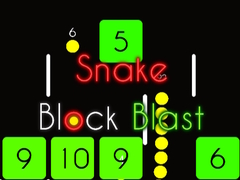 Гульня Snake Block Blast