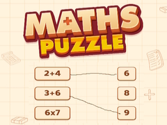 Гульня Maths Puzzle