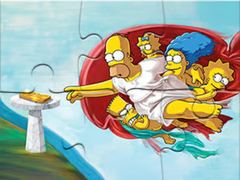 Гульня Jigsaw Puzzle: Creation Of Simpsons