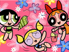 Гульня Jigsaw Puzzle: Powerpuff Girls
