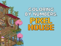Гульня Coloring by Numbers: Pixel House