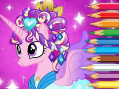 Гульня Coloring Book: Pony Princess