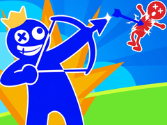 Гульня Red And Blue Stickman Spy Puzzles 2
