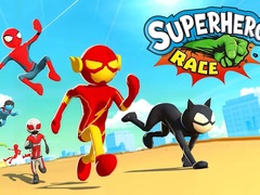 Гульня Superhero Race