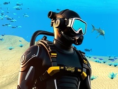 Гульня Underwater Survival Deep Dive