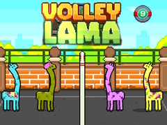 Гульня Volley Lama
