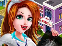 Гульня Nurse Girl Dress Up Hospital