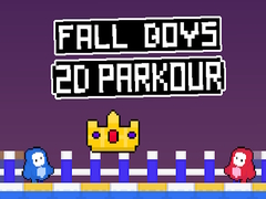 Гульня Fall Boys 2D Parkour