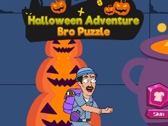 Гульня Halloween Adventure Bro Puzzle